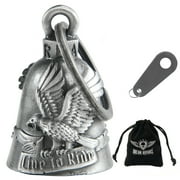 Dream Apparel Motorcycle Bell for Bikers, Biker Bell for Riders, Good Luck Riding Bell, Keychain, Moto Accessories