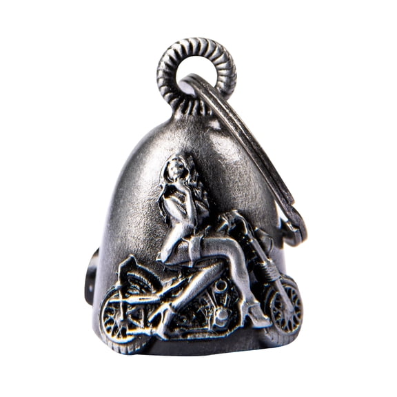 Dream Apparel Motorcycle Bell for Bikers, Biker Bell for Riders, Good Luck Riding Bell, Keychain, Moto Accessories