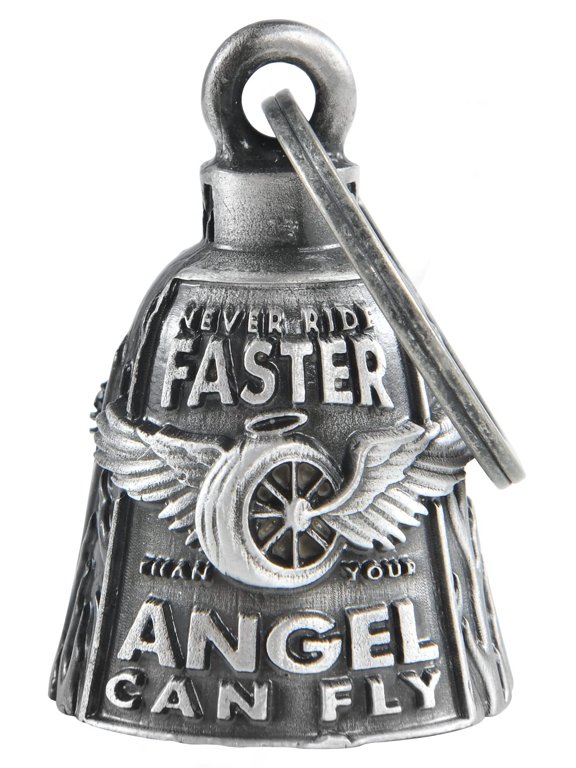 Dream Apparel Motorcycle Bells for Bikers Guardian Angel Gremlin Motorcycle Bells for Motorcycle Rider Key Chain for Luck