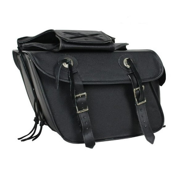 Dream Apparel Motorcycle Saddle Bags Genuine Leather Motorcycle Saddlebag Waterproof Luggage Bags For Motorcycle SD4006