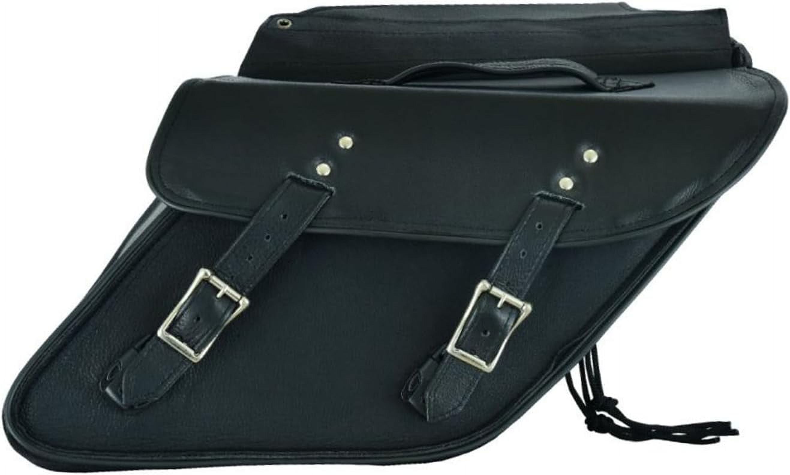 Dream Apparel Motorcycle Saddle Bags Motorcycle Luggage Bag with Gun