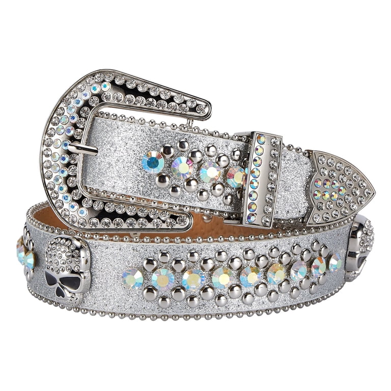 Dream Apparel Rhinestone Belt for Men and Women, Western  display picture 1