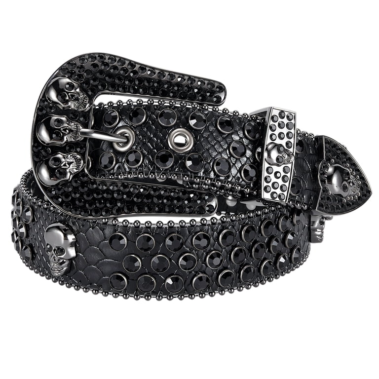 Dream Apparel Rhinestone Belt for Men and Women, Western 