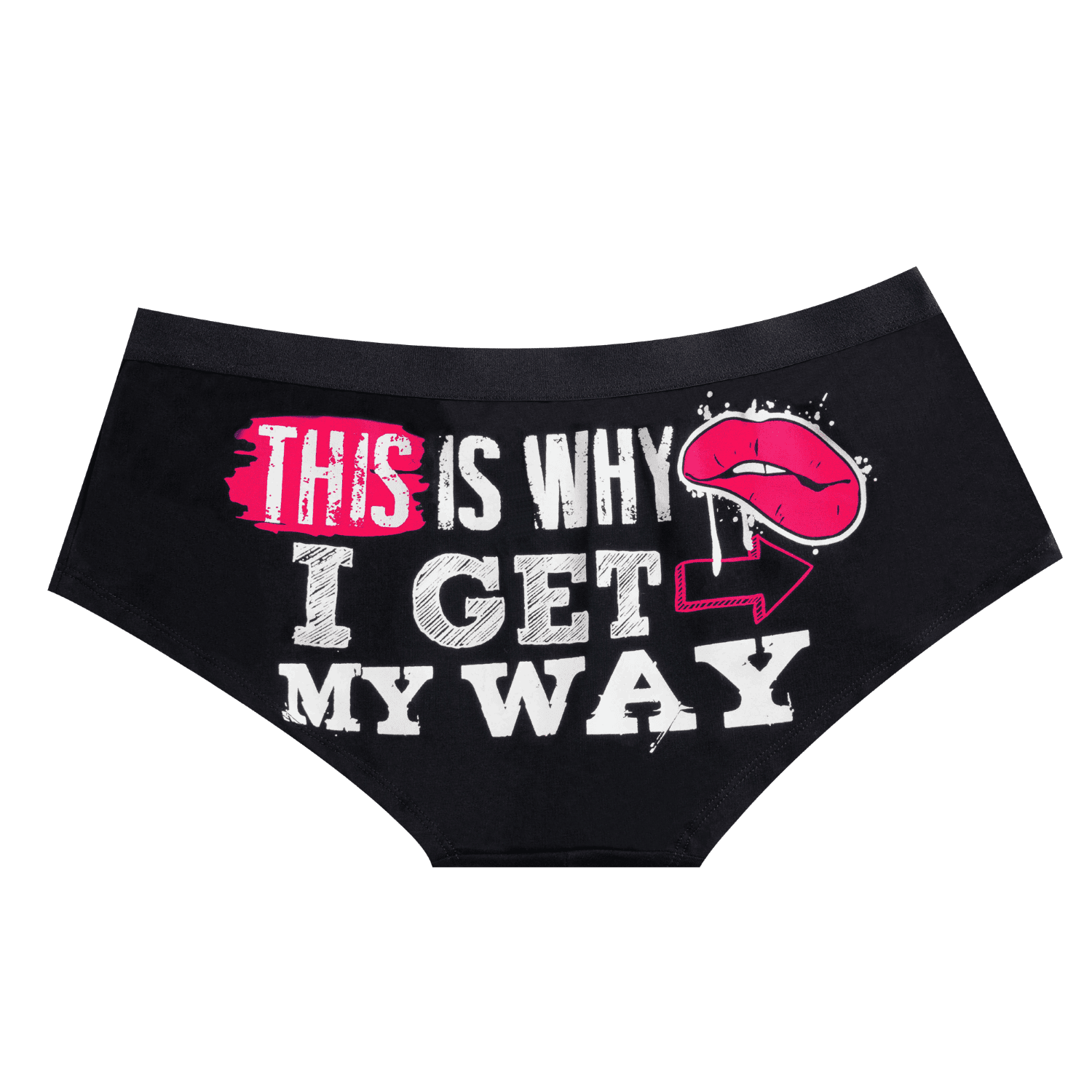 Dream Apparel Womens Sexy Printed Black Boyshorts Yoga Booty Shorts