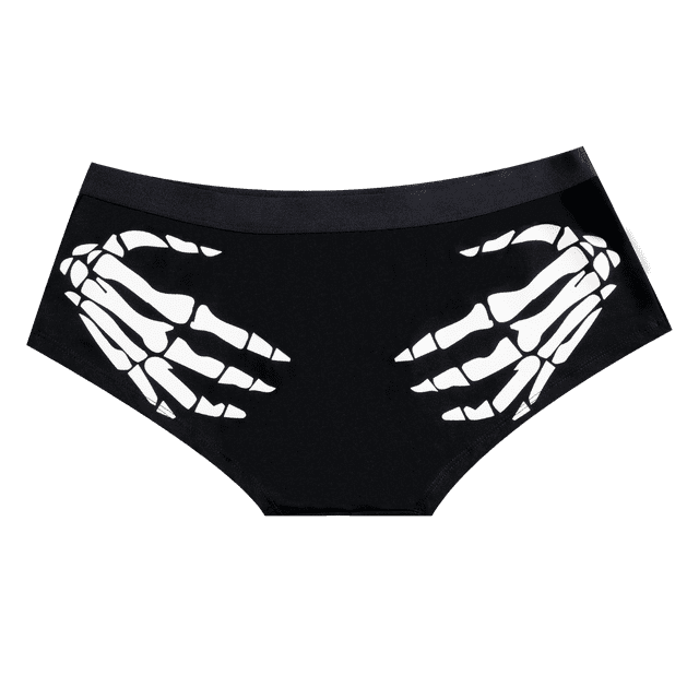 Dream Apparel Womens Sexy Printed Black Boyshorts Yoga Booty Shorts