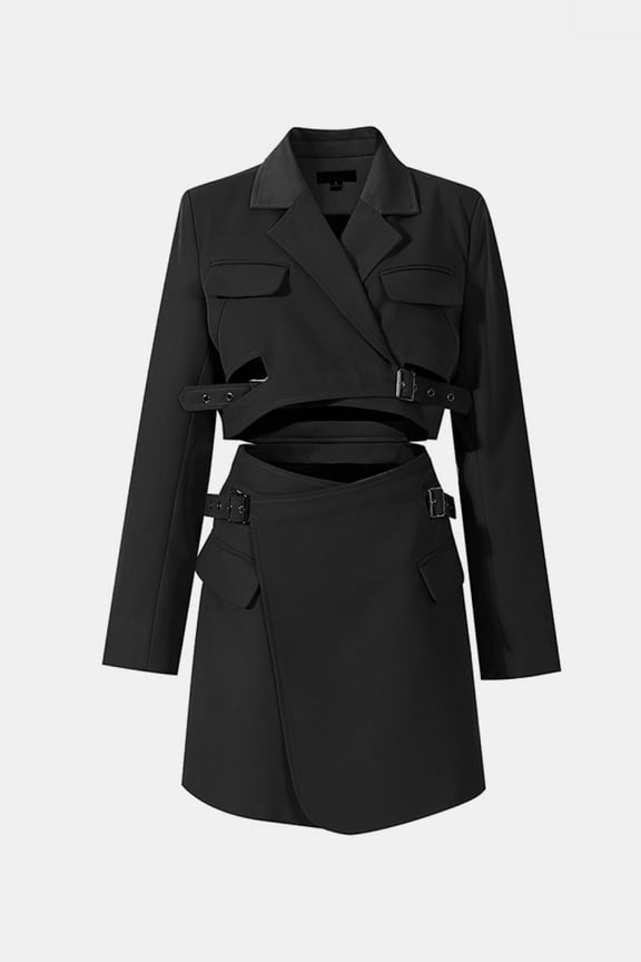 Dream Architect One-Piece Cut Out Blazer Dress