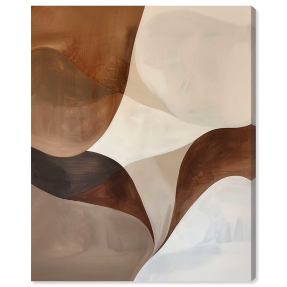 Dream Away II Abstract Shapes Wall Art Canvas Wall Art by Art Remedy, Gallery Wrapped, 16" x 20"