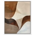 thumbnail image 1 of Dream Away II Abstract Shapes Wall Art Canvas Wall Art by Art Remedy, White Floater Frame, 25" x 31", 1 of 7
