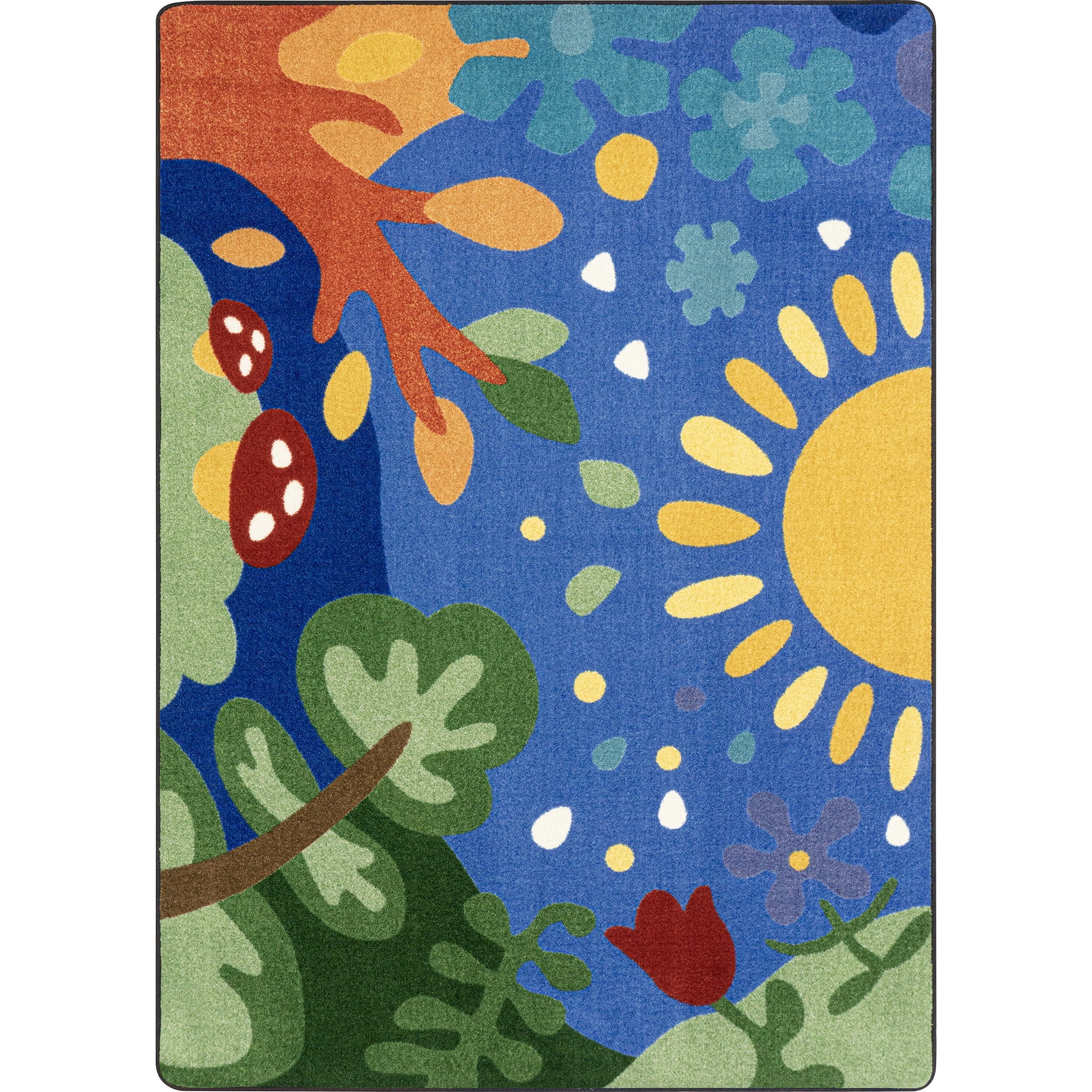 Joy Carpets Dream Awhile 7'8" x 10'9" Indoor Area Rug in Color Multi