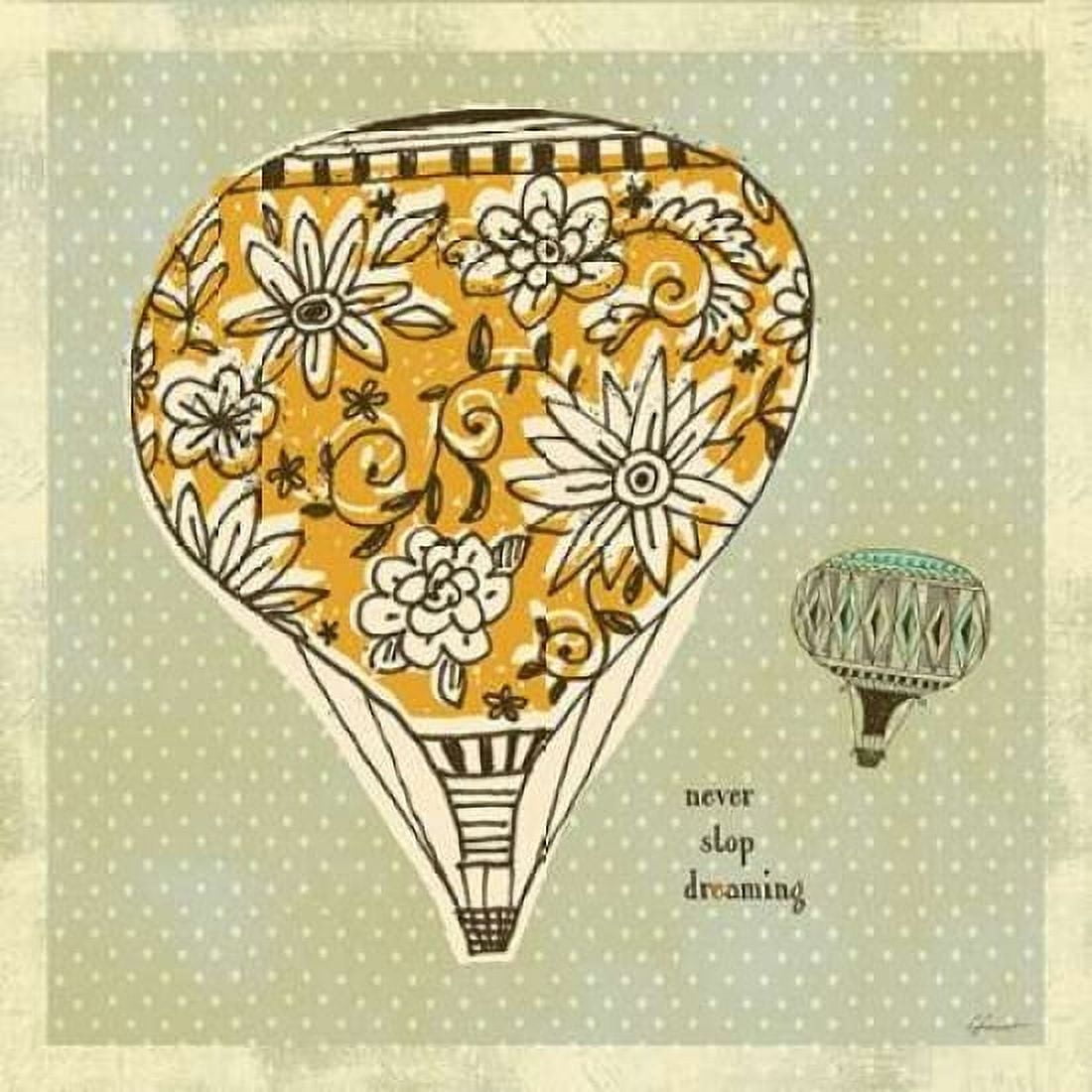 Dream Balloon 3 Canvas Art - Richard Faust (24 x 24)