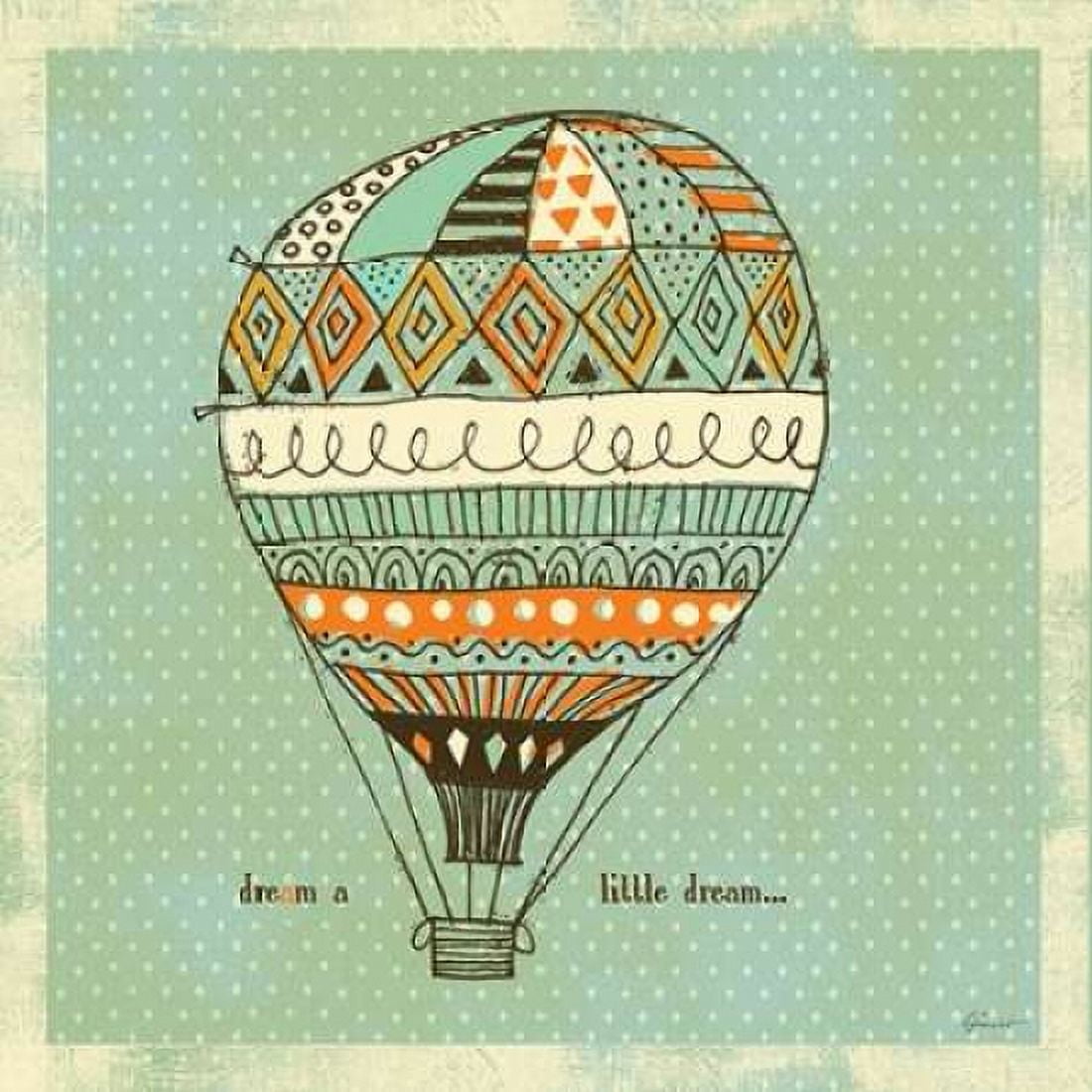 Dream Balloon 4 Canvas Art - Richard Faust (24 x 24)