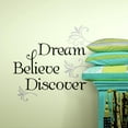 thumbnail image 1 of Dream, Believe, Discover Quote Wall Decals, 1 of 4