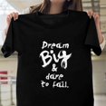 thumbnail image 1 of Dream Big And Dare To Fail Norman Vaughan Life Unisex T-Shirt, up to size 5XL, 1 of 2