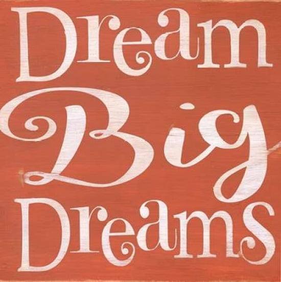 Dream Big Dreams Canvas Art - Alli Rogosich (24 x 24)