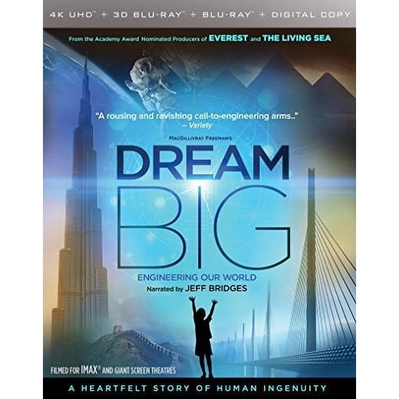 Dream Big: Engineering Our World (4K Ultra HD + Blu-ray), Shout Factory, Documentary
