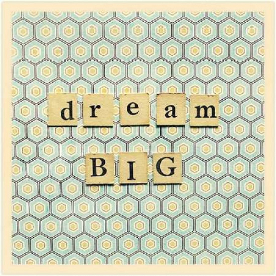 Dream Big Game Pieces Canvas Art - Vicki Dvorak (24 x 24)
