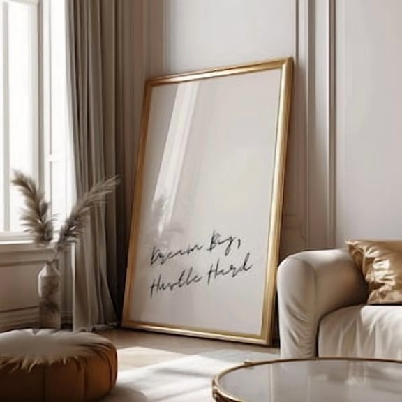 Dream Big Handwriting Quote Poster, Poster Home Decor , Poster Print Only