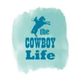 thumbnail image 1 of Life Is Better In Cowboy Boots Country Cowboy Life Brave Quote Vinyl Decal Wall Art Sticker Designs Vinyl Stickers For Home House Walls Rooms Windows Bedroom Decoration Size (26x26 inch), 1 of 3