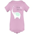 thumbnail image 1 of Dream Big Little One Elephant Bodysuit Infant -Image by Shutterstock,  18 Months, 1 of 2