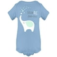 thumbnail image 1 of Dream Big Little One Elephant Bodysuit Infant -Image by Shutterstock,  6 Months, 1 of 2