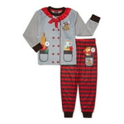 Dream Big Peace Out Boys and Girls Occupation Pajama Set, 2 Piece, Sizes 4-16