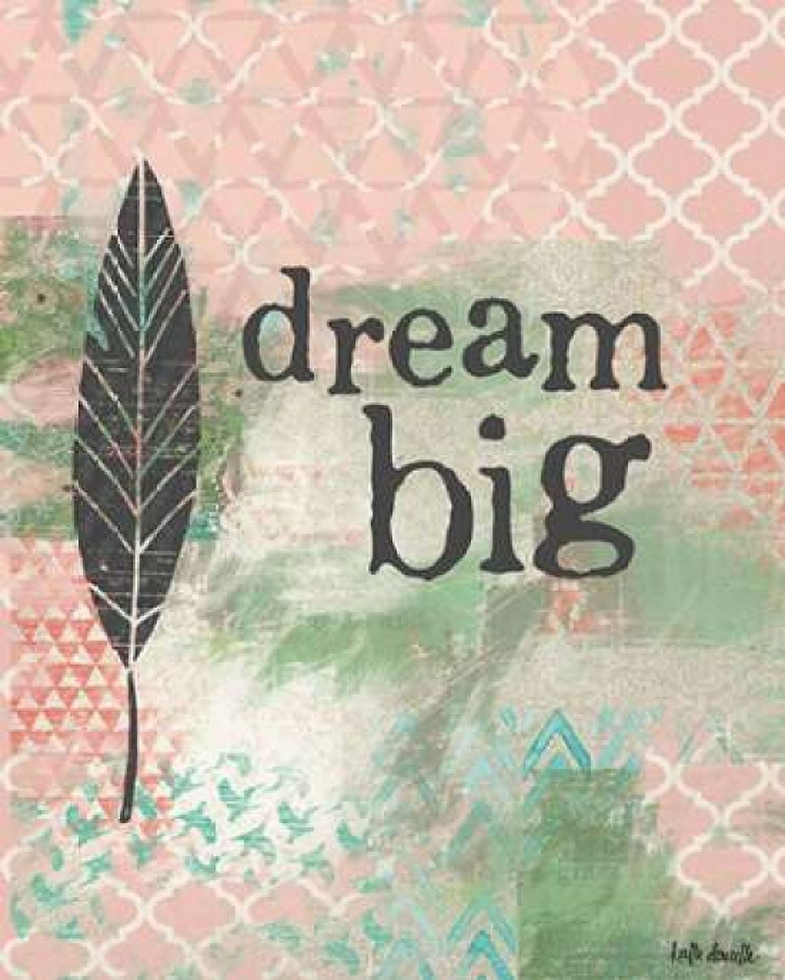 Dream Big - Pink Canvas Art - Katie Doucette (24 x 30)