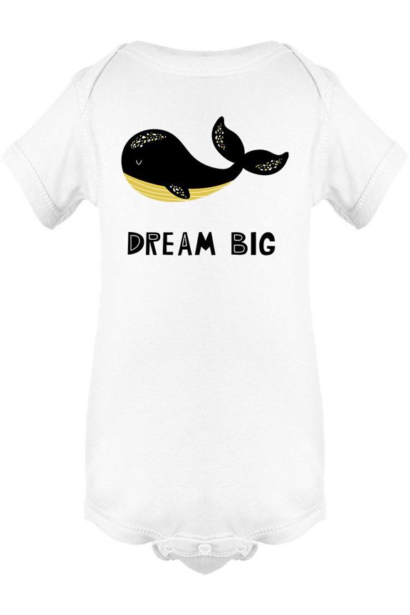 Dream Big Whale Bodysuit Infant -Image by Shutterstock, 6 Months