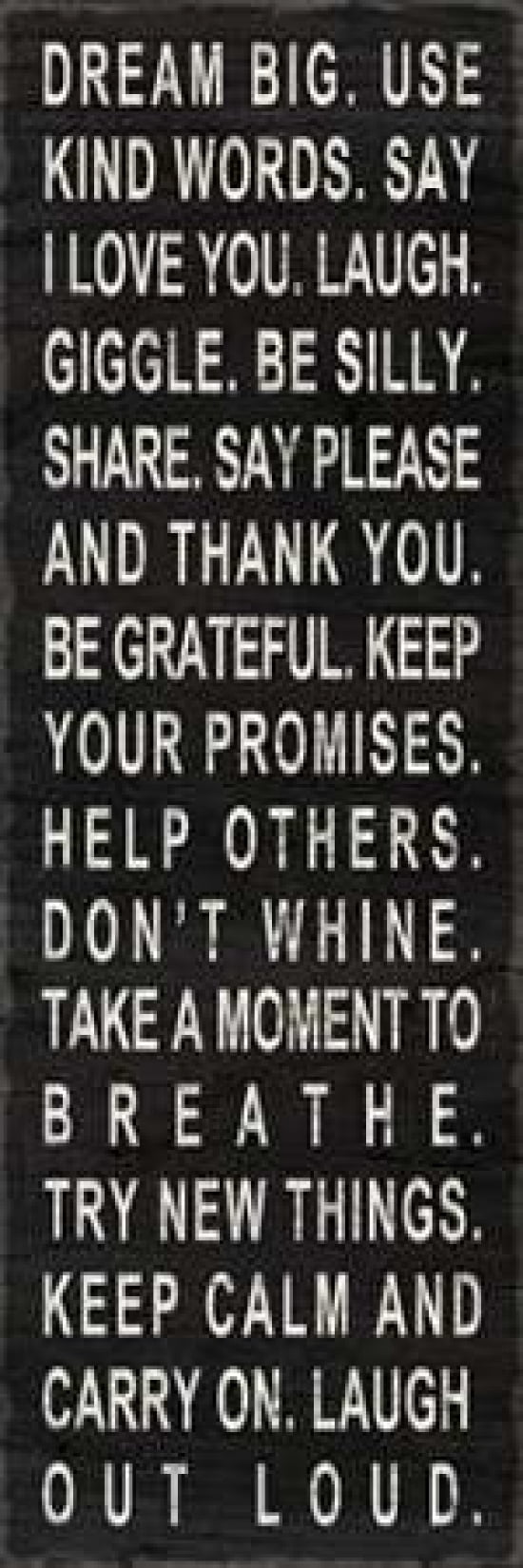 Dream Big - use kind words Canvas Art - Sd Graphics Studio (12 x 36)
