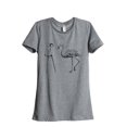 thumbnail image 1 of Dream Bigger Penguin Women's Fashion Relaxed T-Shirt Tee Heather Grey Large, 1 of 3