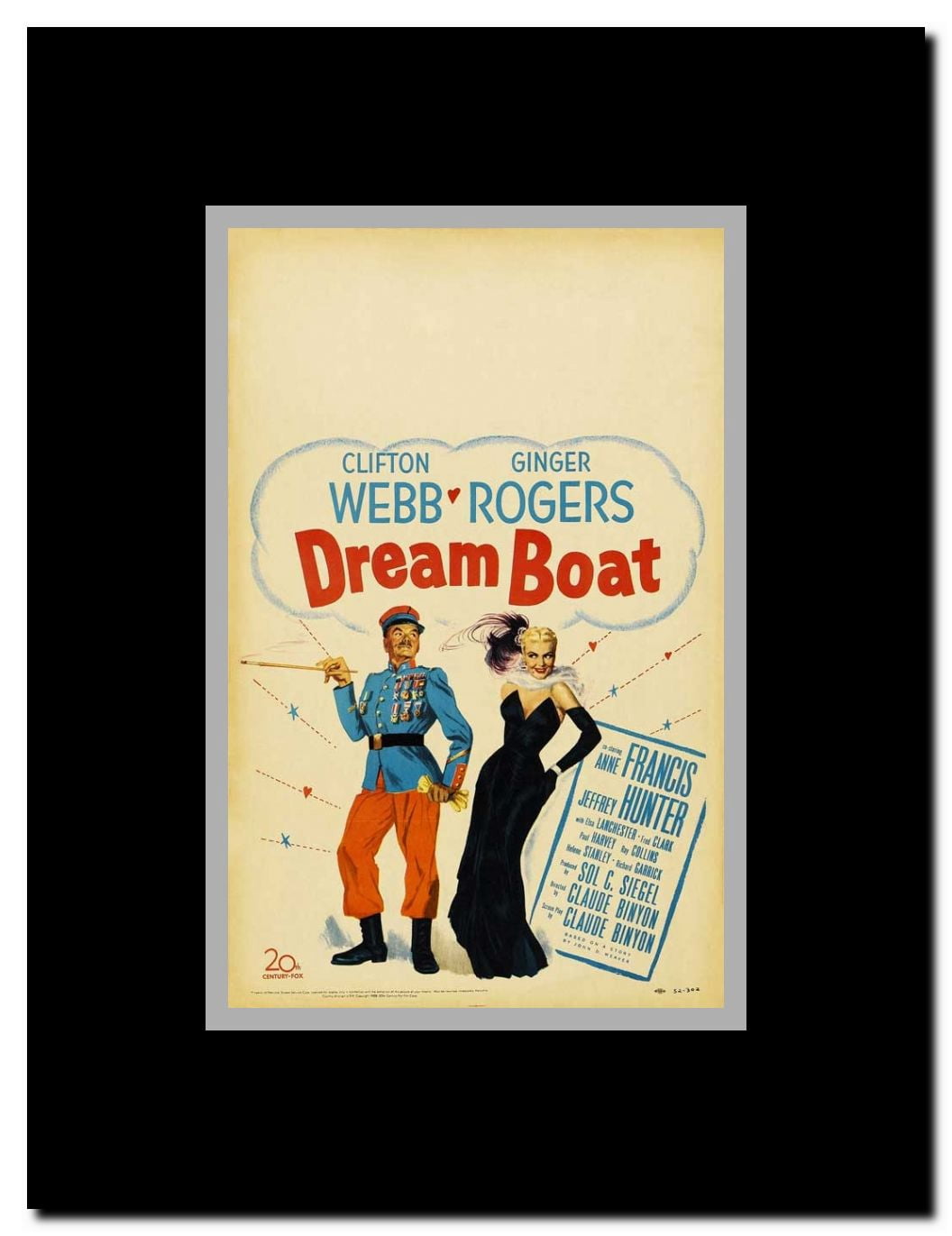 Dream Boat Framed Movie Poster