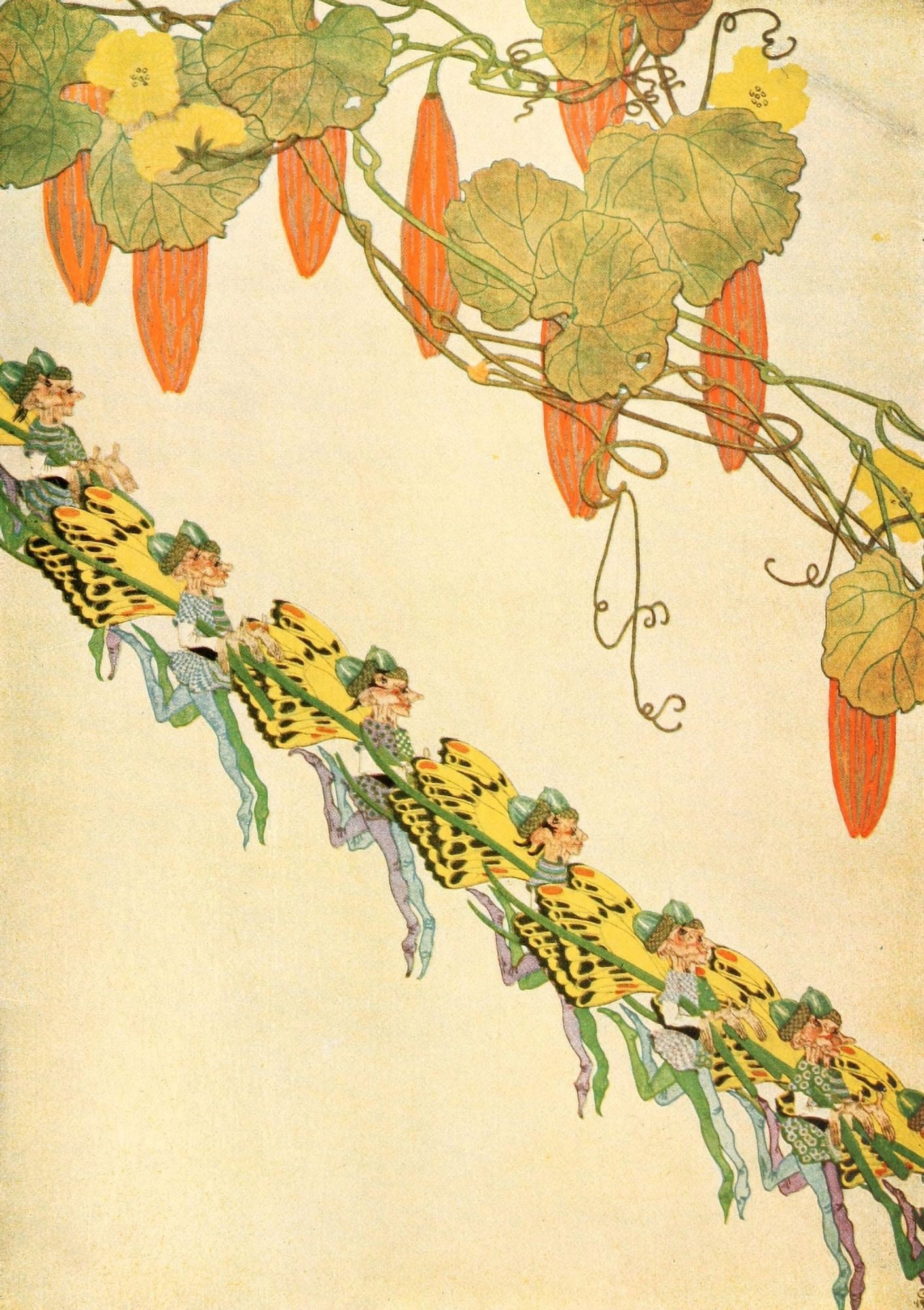 Dream Boats & Other Stories 1920 The mobilization of the fairy army Canvas Art - DS Walker (24 x 36)