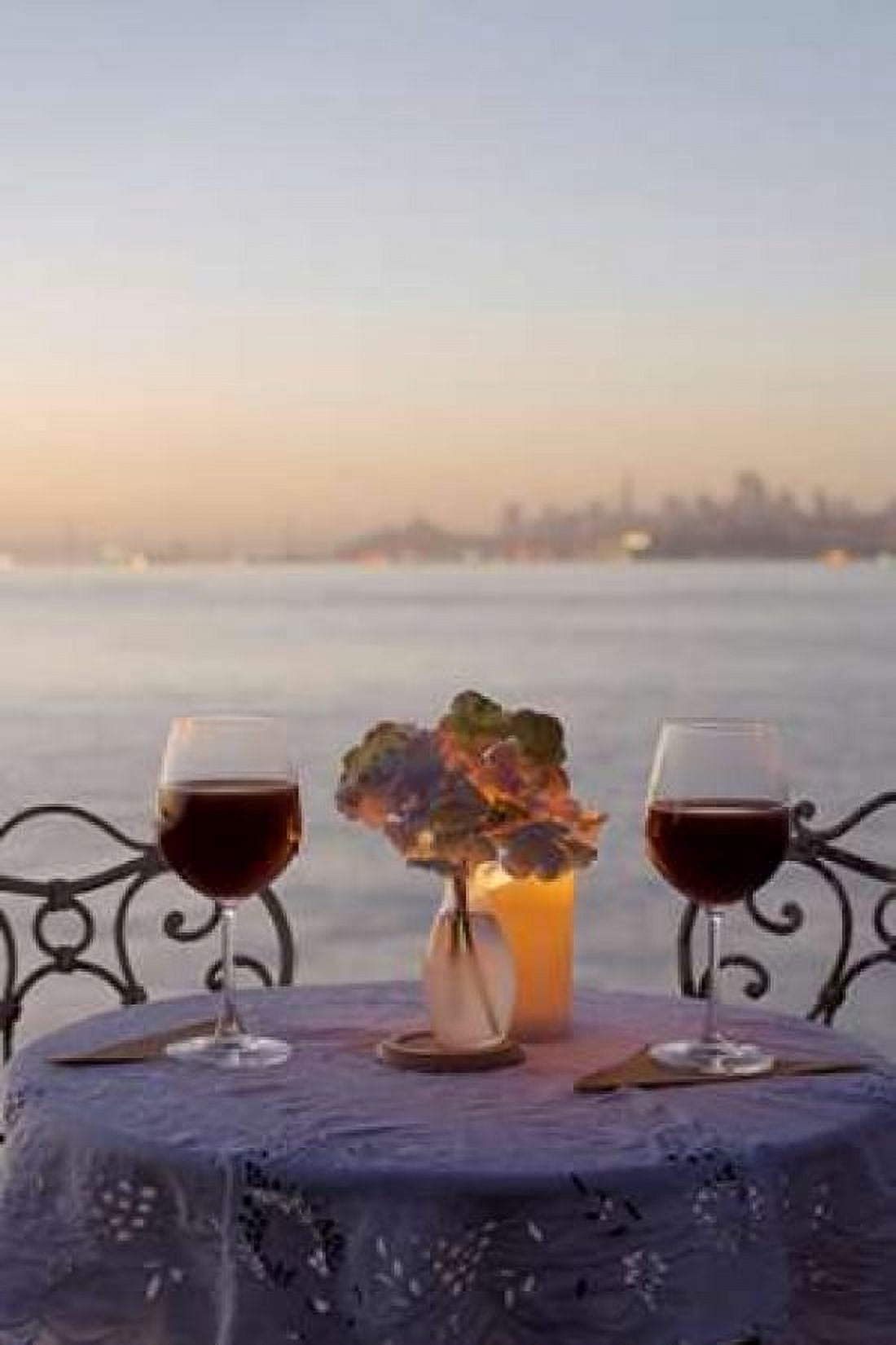Dream Cafe Golden Gate Bridge - 69 Canvas Art - Alan Blaustein (24 x 36)