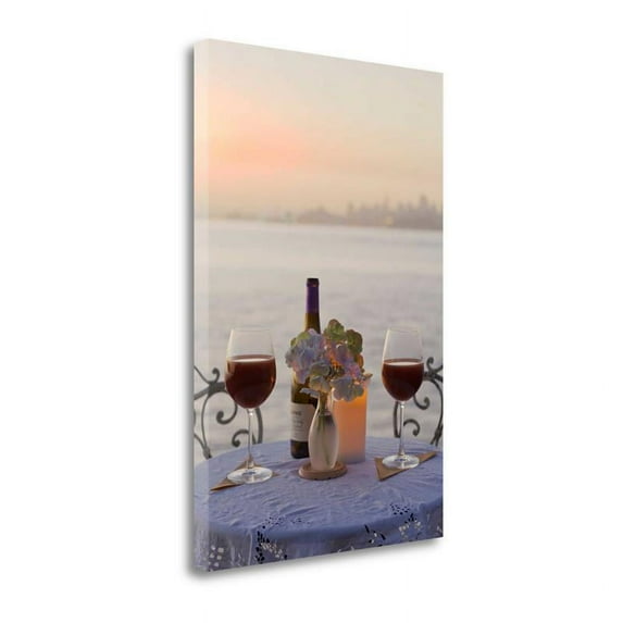 Dream Cafe Golden Gate Bridge - 72 By Alan Blaustein - Canvas Fabric Multi-Color