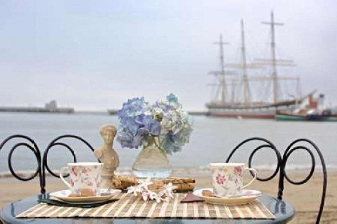 Dream Cafe Hyde St Pier - 33 Canvas Art - Alan Blaustein (24 x 36)