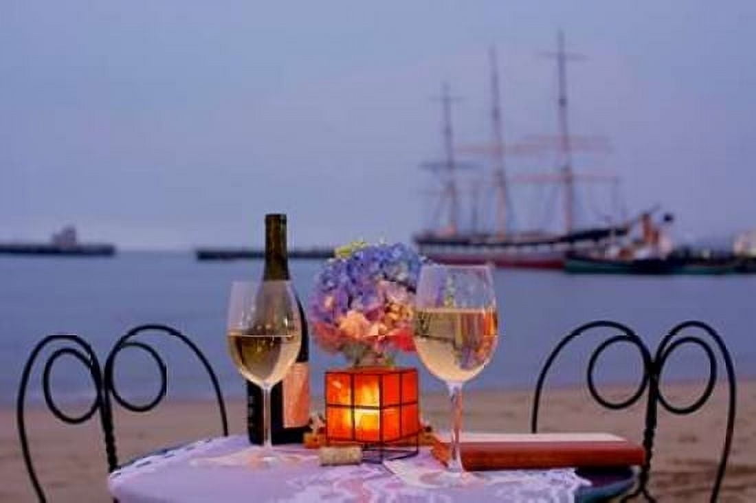 Dream Cafe Hyde St Pier - 34 Canvas Art - Alan Blaustein (12 x 18)