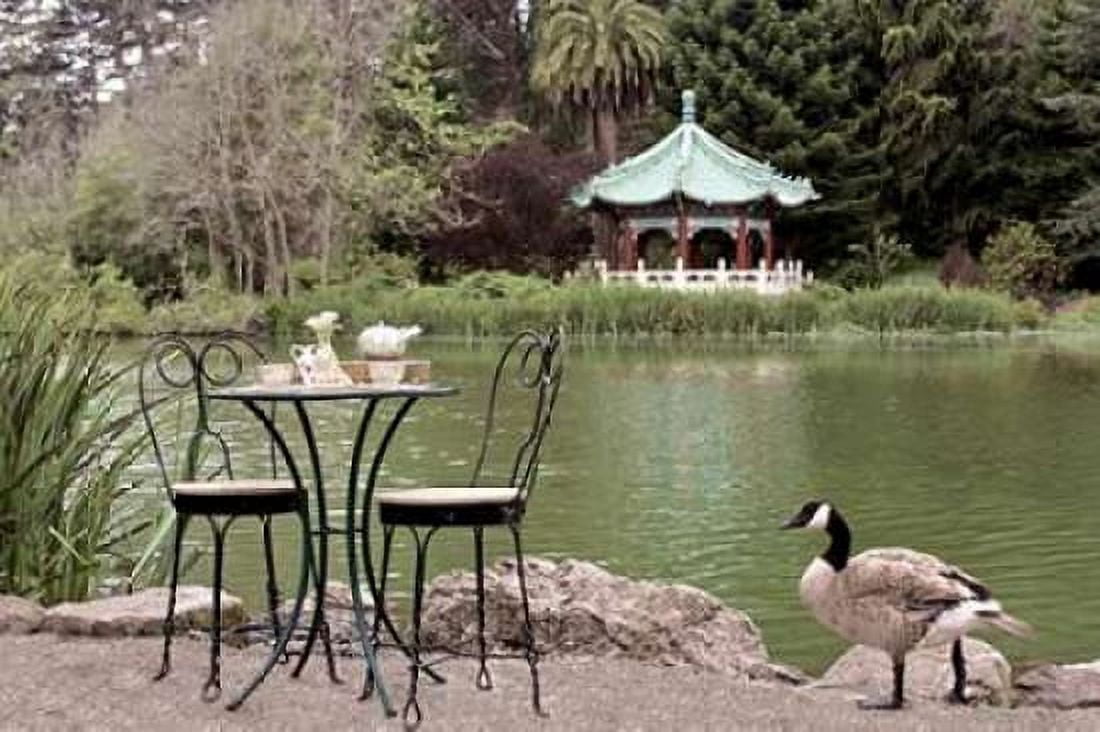 Dream Cafe Stow Lake - 48 Canvas Art - Alan Blaustein (12 x 18)