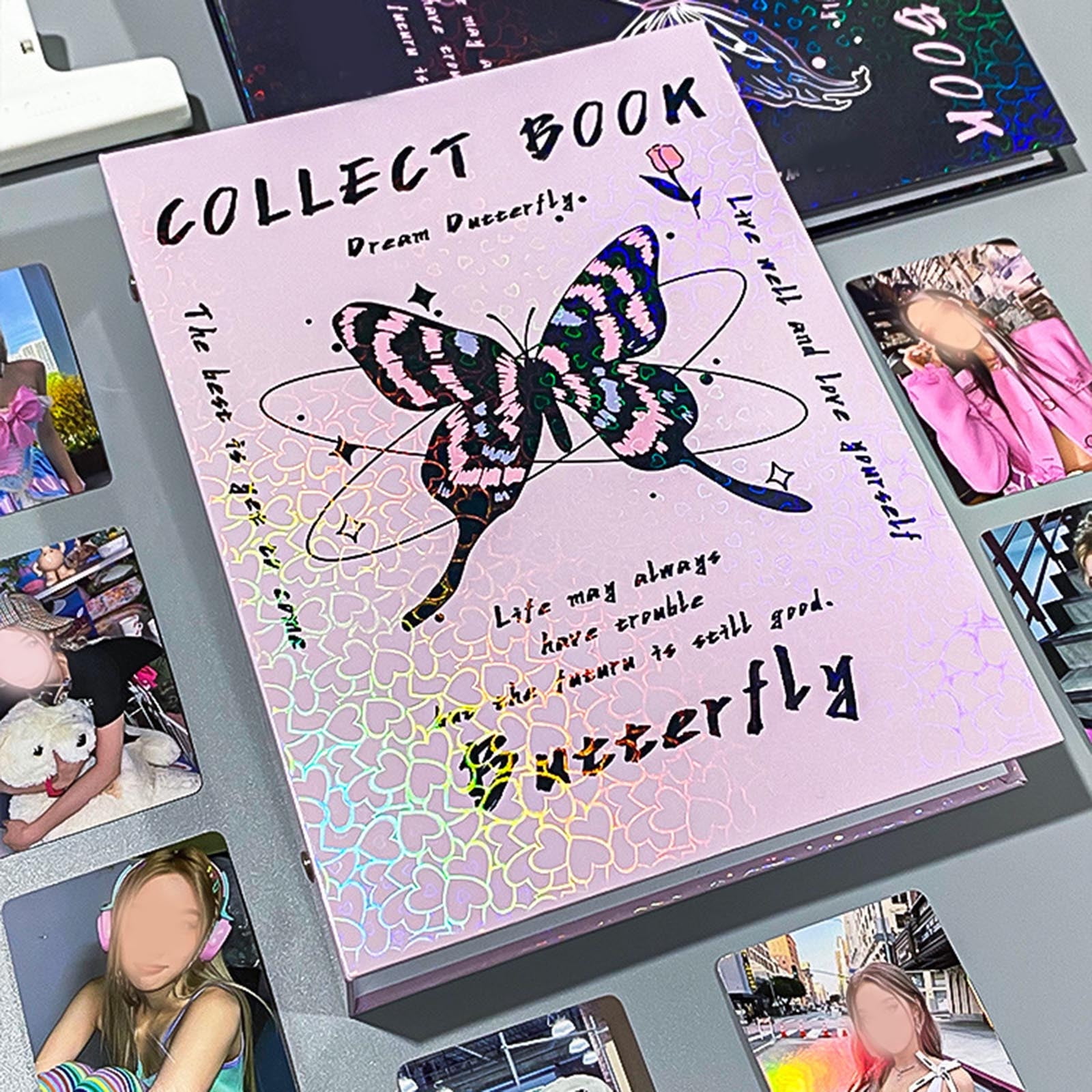 Dream Card Book High Profile Horizontal Storage Book Can Hold 4 Inches