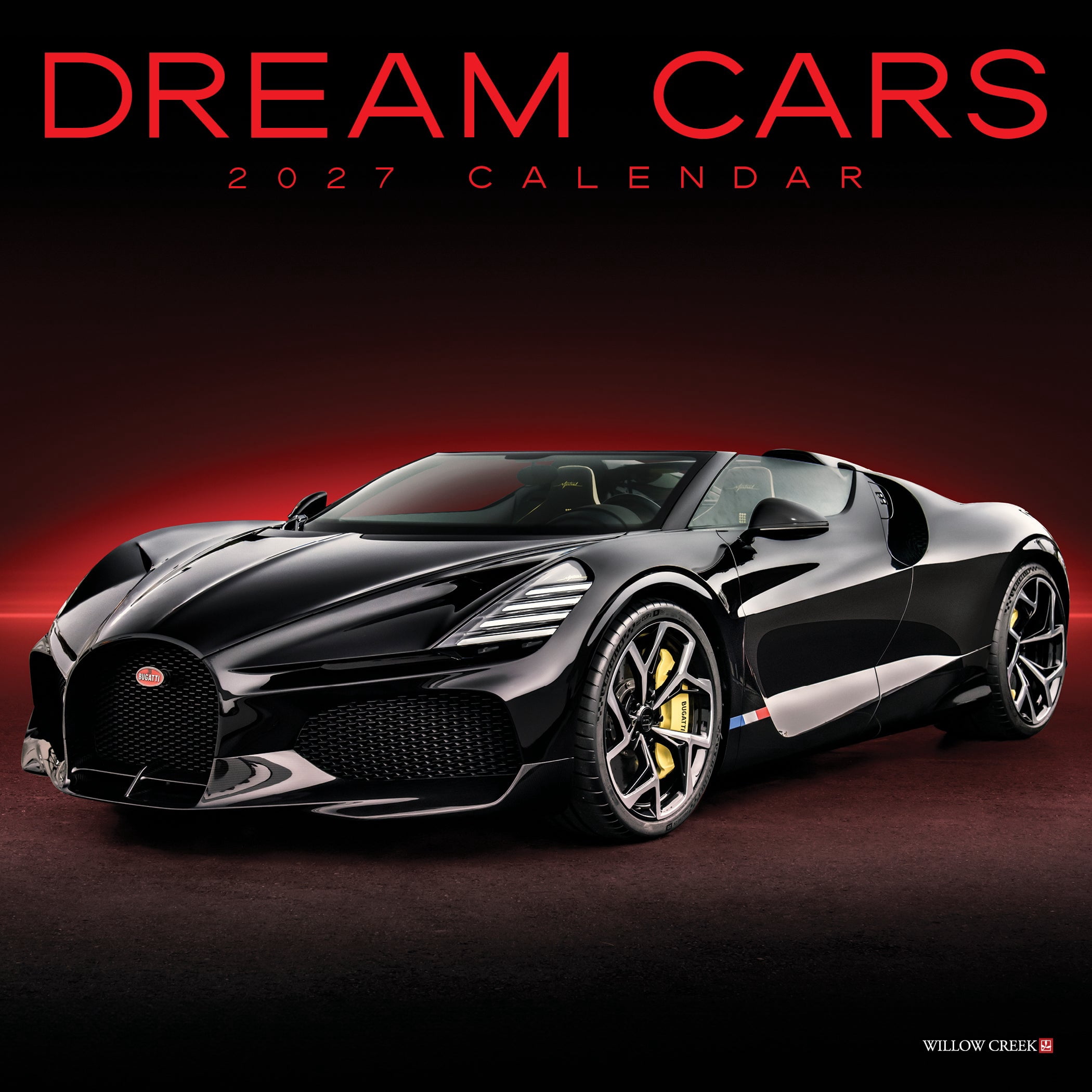 Willow Creek Press, Dream Cars 2027 Mini Wall Calendar