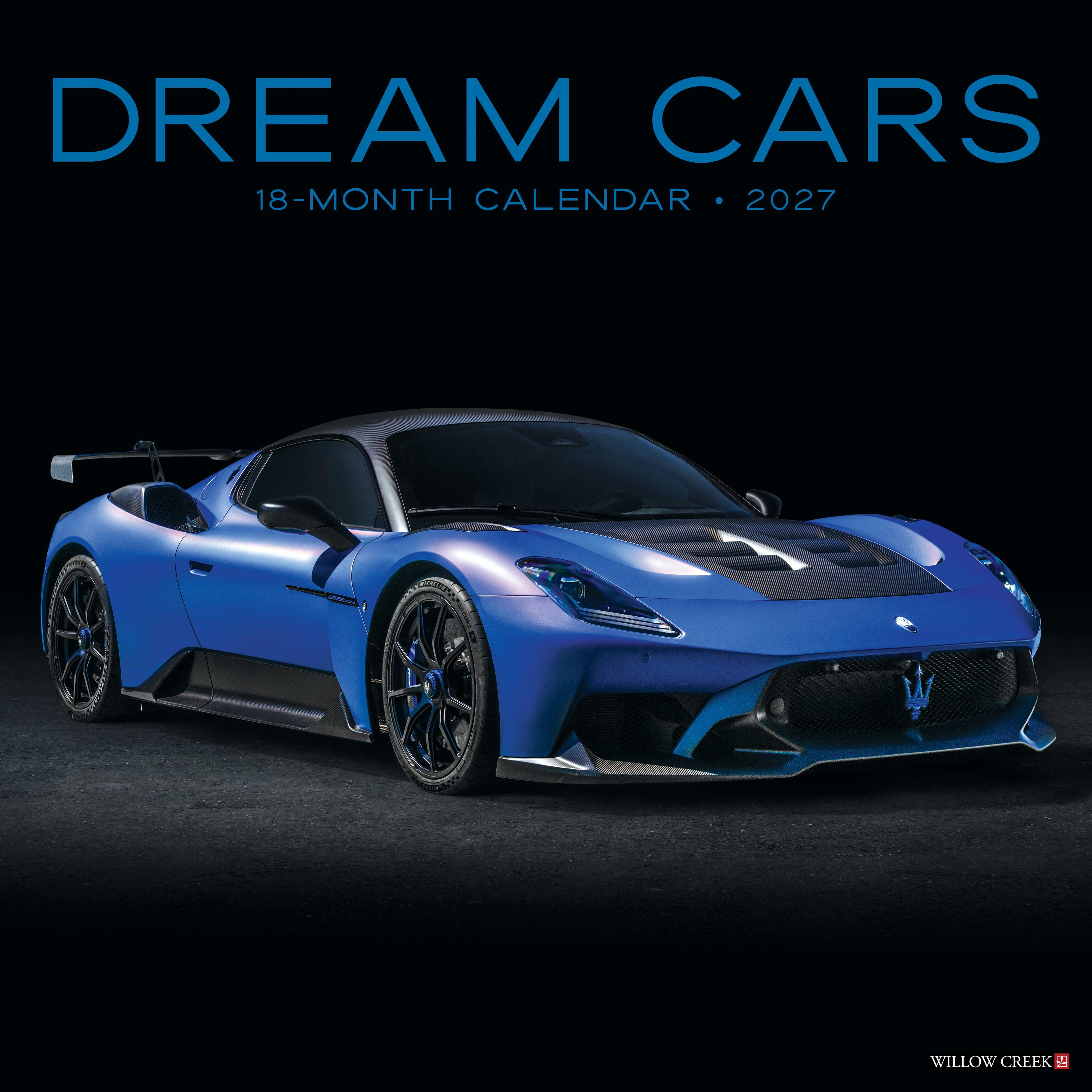 Willow Creek Press, Dream Cars 2027 Wall Calendar