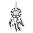 thumbnail image 1 of Dream Catcher Boho Feathers - 8" Vinyl Sticker - For Car Laptop I-Pad - Waterproof Decal, 1 of 1