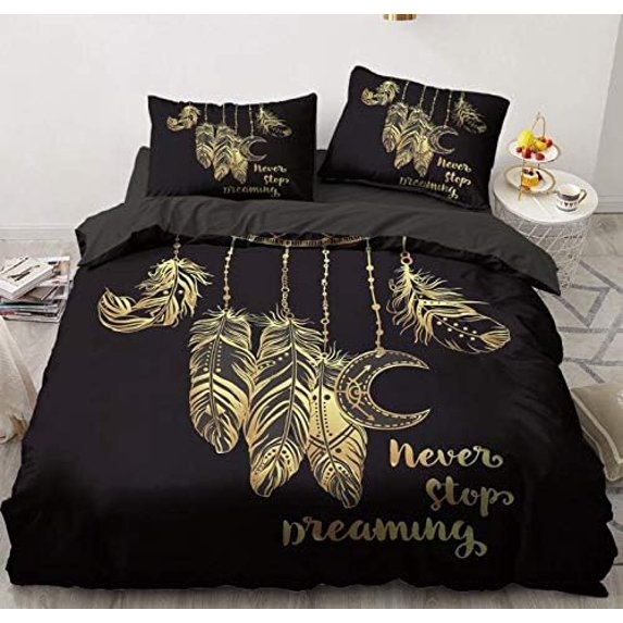Dream Catcher Duvet Cover Set,Bedding Set for Kids and Adult, Home Decor,Twin Size