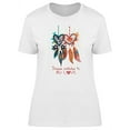 thumbnail image 1 of Dream Catcher Is My Love T-Shirt Women -Image by Shutterstock, Female Small, 1 of 2