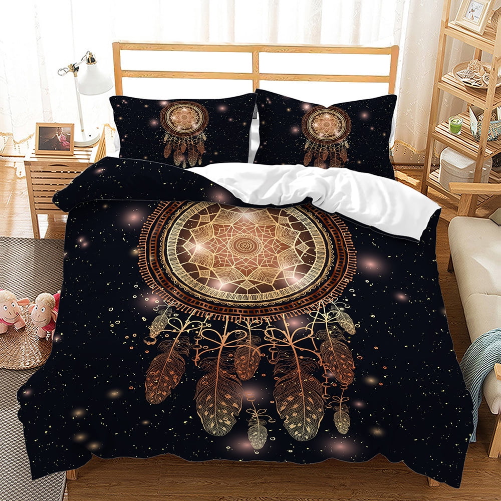 Dream Catcher Quilt Cover Soft Duvet Cover Set 3D Bedding Cover Set ...