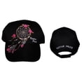 thumbnail image 1 of Dream Catcher Roses Native Pride Baseball Caps Embroidered Black (CapNp662B Z), 1 of 1