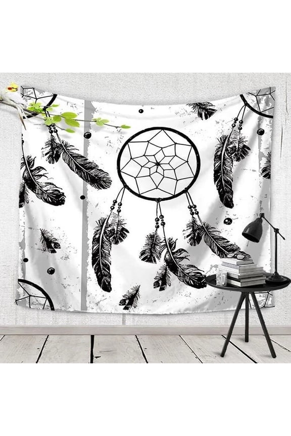 Dream Catcher Tapestry, Dream Catcher wall decor, Dream Catcher, Bohemian wall decor 51x59