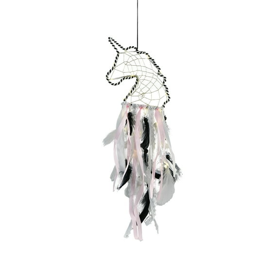 Dream Catcher - Unicorn Dream Catcher - Wall Decor - Wall Art - Dream Catcher with lights