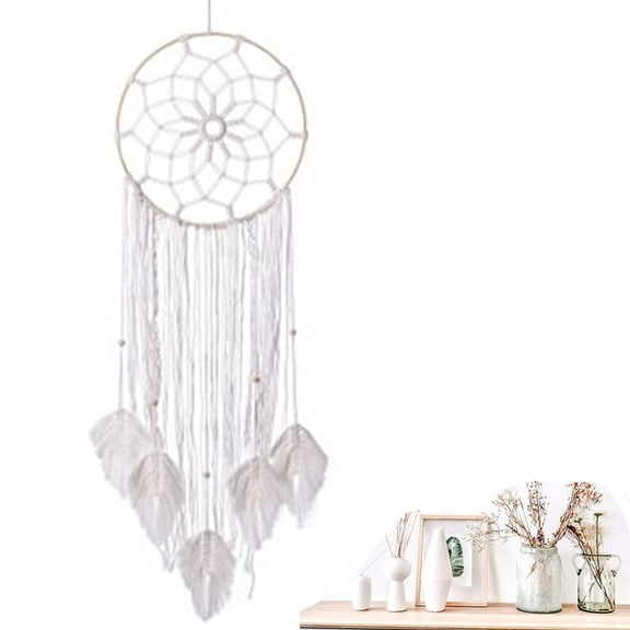 Dream Catcher Woven Feather Large Wall Hanging Handmade Dreamcatcher Tassels Decoration Home Decor Ornament Craft Gift
