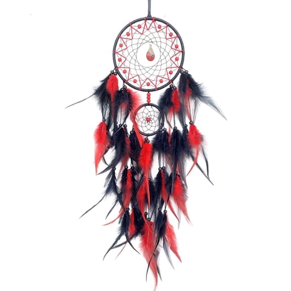 Dream Catcher for Bedroom Bohemians Dream Catcher Wall Decors Crystal Wood Beads Hanging Ornament Home Decorations Gift