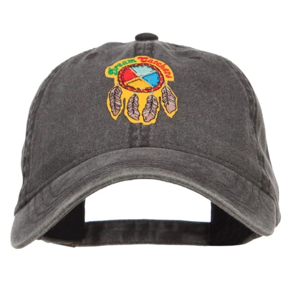 Dream Catchers Patched Washed Cap - Black OSFM