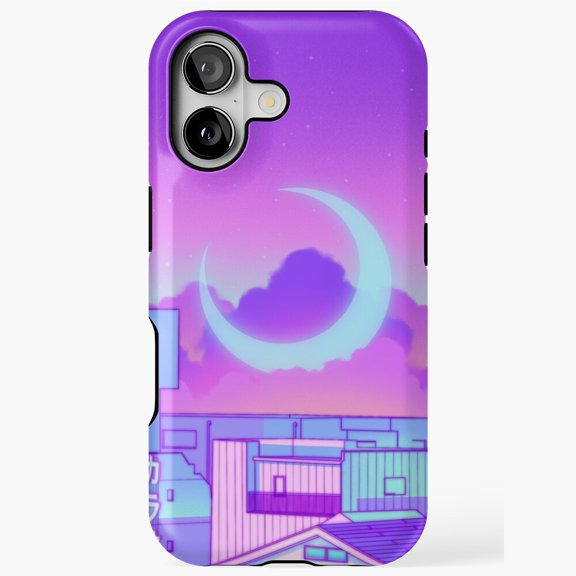 Dream City Futuristic Scenic Horizon Artwork Case iPhone 17 to 11 Pro Max